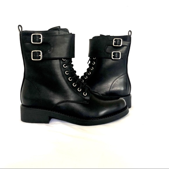 BLACK LEATHER BOOTS - Picture 4 of 4